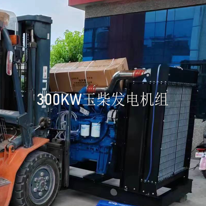 江津德感工業(yè)園工廠李老板定制300KW玉柴發(fā)電機